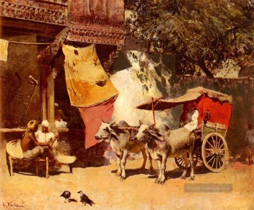 Ein indischer gharry Persisch Ägypter indisch Edwin Lord Weeks Ölgemälde